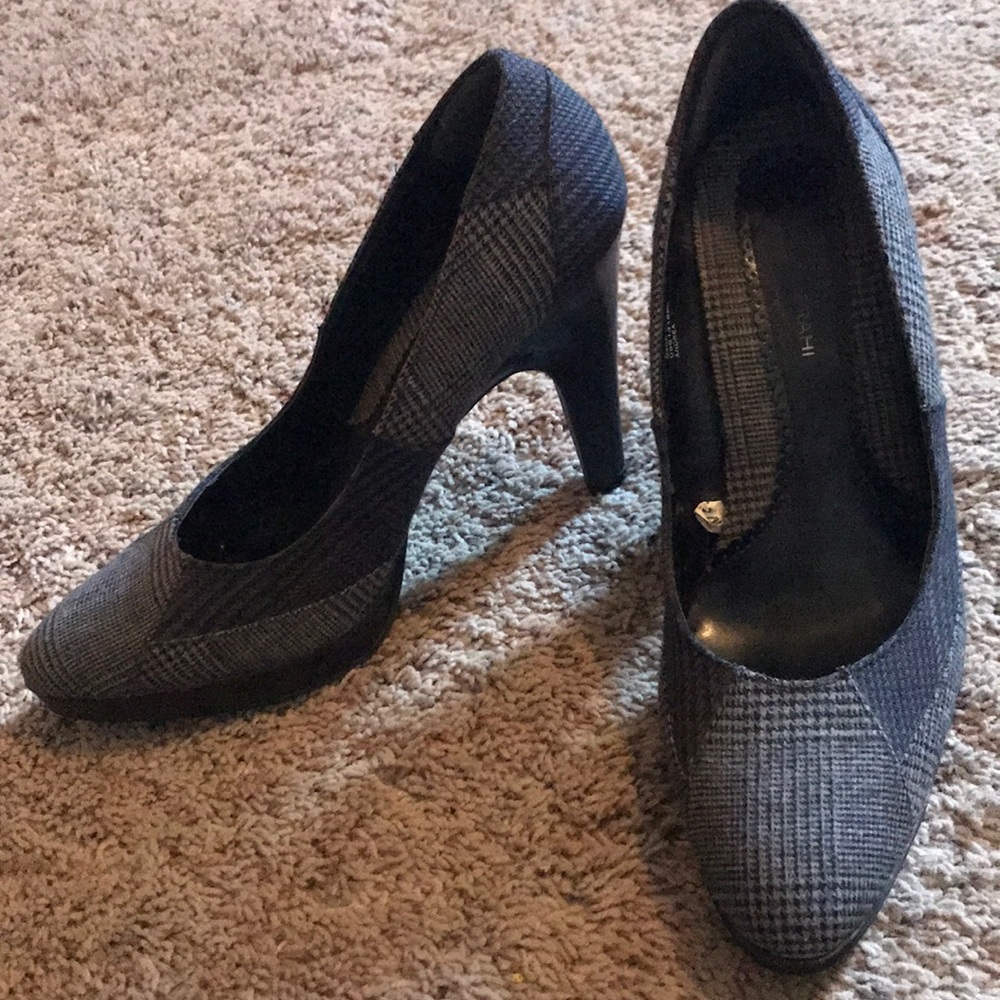 Issac Mizrahi/Target patchwork heels